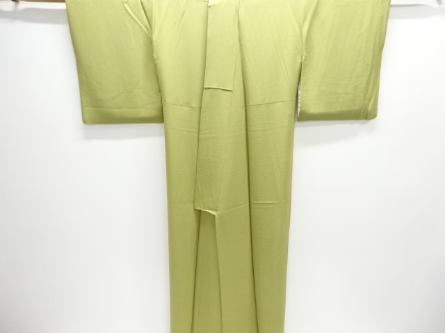  一つ紋色無地着物